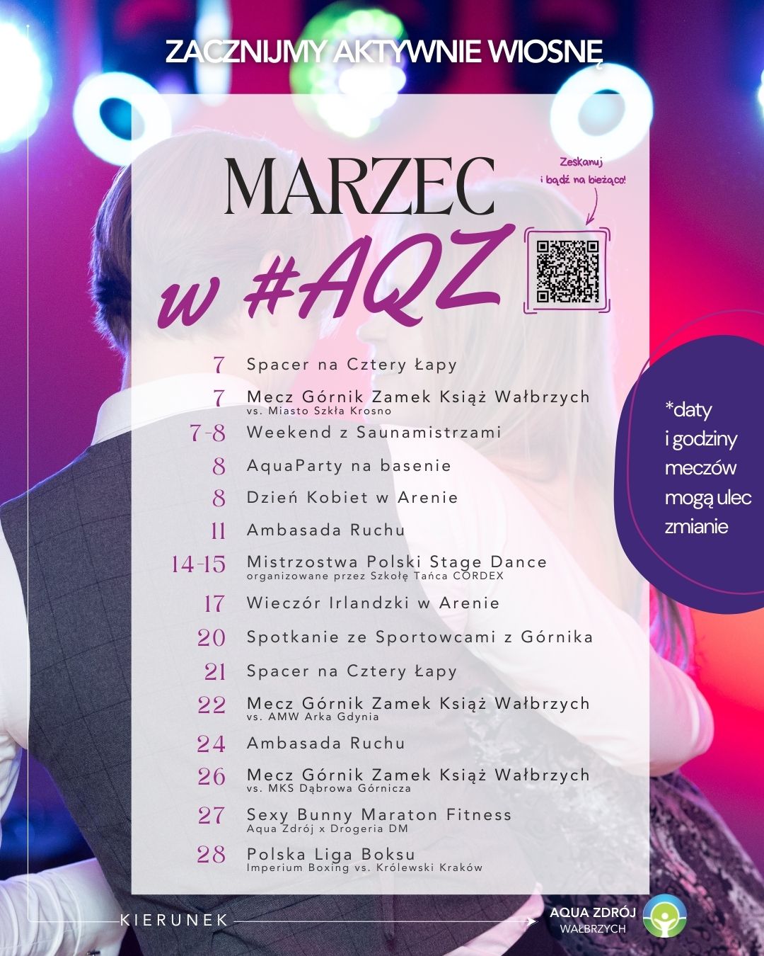 Marzec w Aqua Zdrój – miesiąc pełen energii