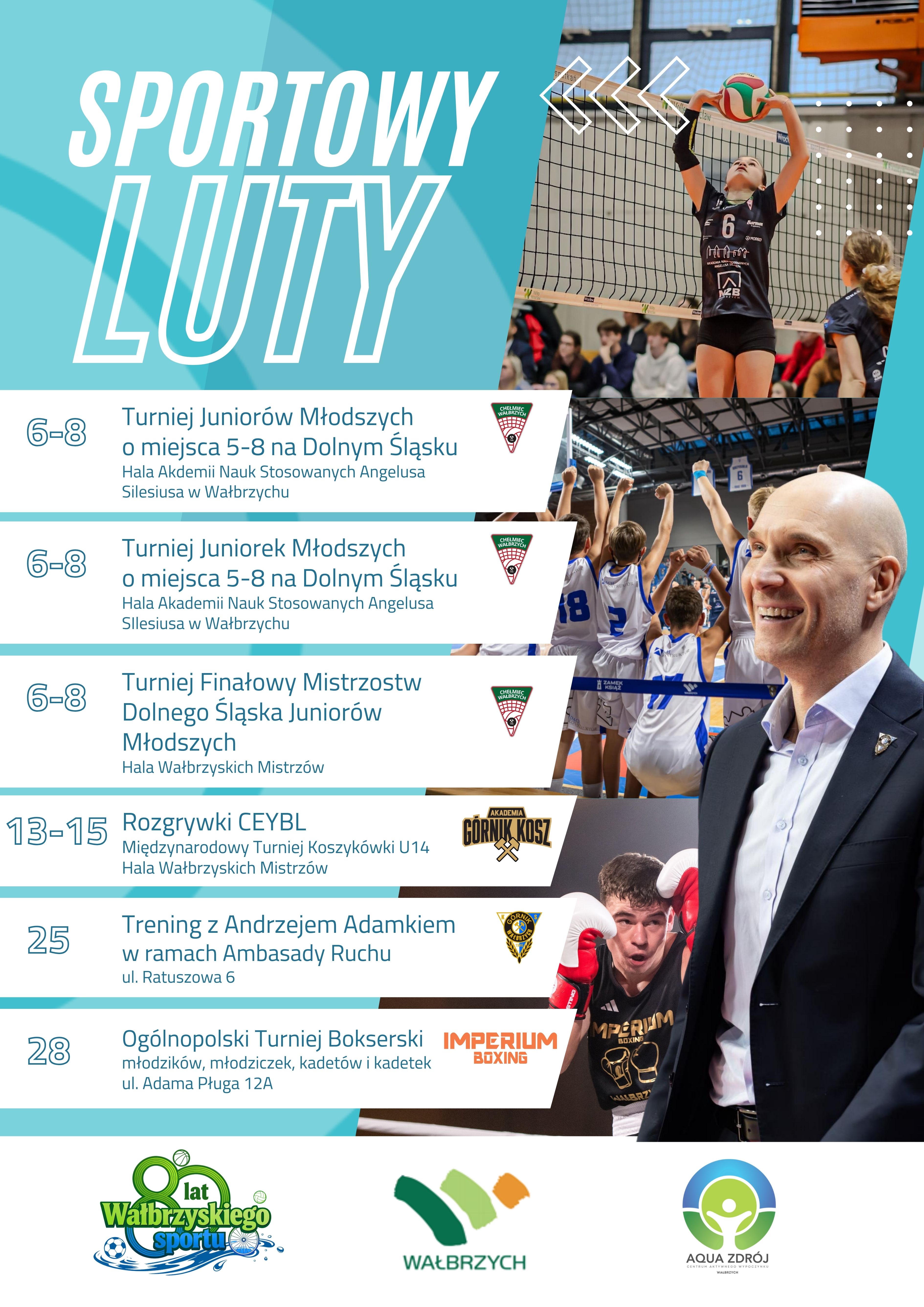 Sportowy luty w Aqua Zdrój Wałbrzych