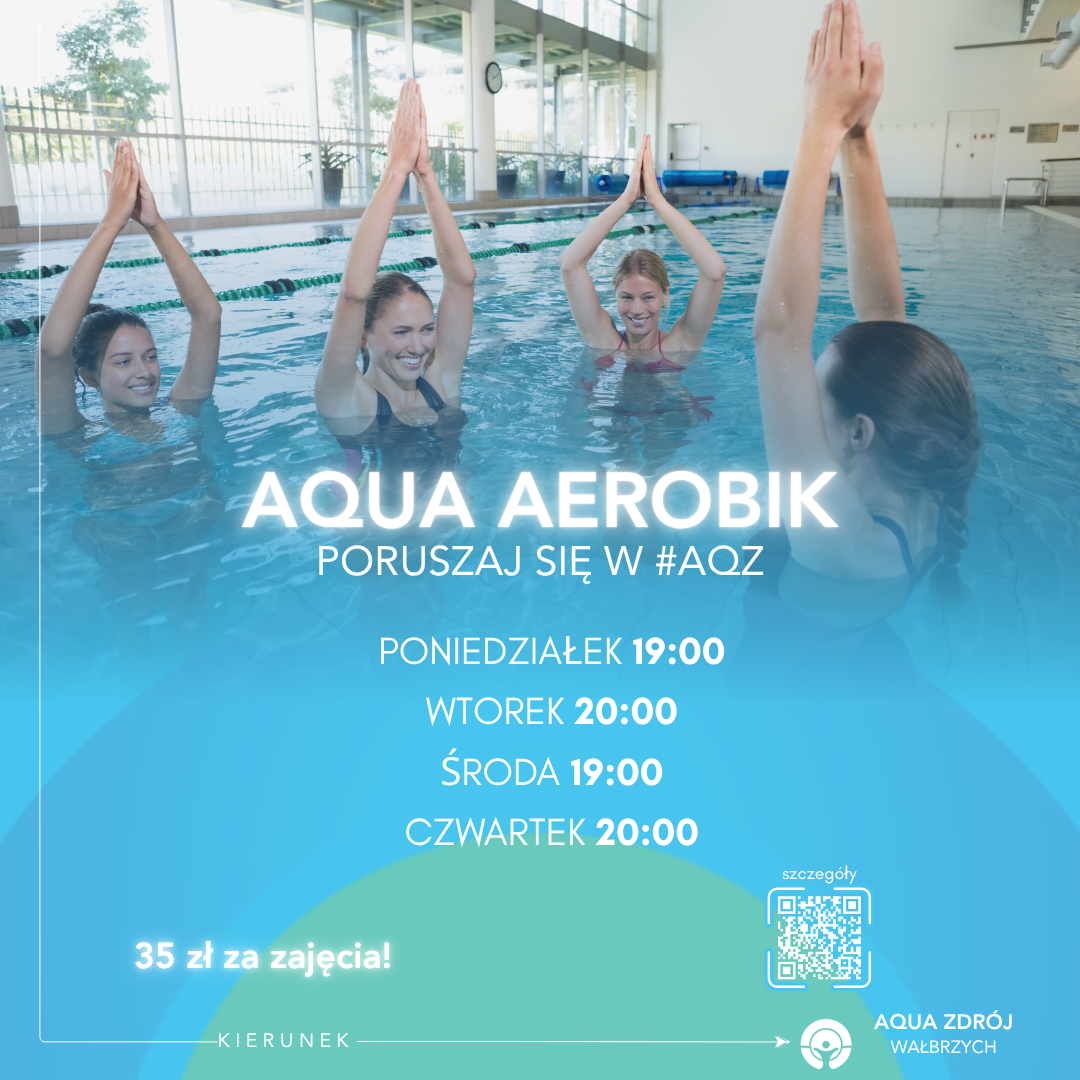 💦 Aqua aerobik w Aqua-Zdroju – sprawdź harmonogram zajęć