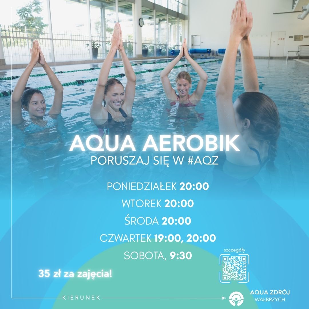 Aqua aerobik w Aqua-Zdroju – sprawdź harmonogram zajęć