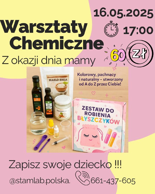 𝗪𝗮𝗿𝘀𝘇𝘁𝗮𝘁𝘆 𝗖𝗵𝗲𝗺𝗶𝗰𝘇𝗻𝗲 𝘇 𝗼𝗸𝗮𝘇𝗷𝗶 𝗗𝗻𝗶𝗮 𝗠𝗮𝗺𝘆! 