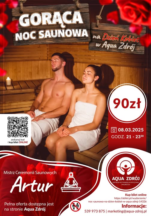  𝗡𝗼𝗰 𝗦𝗮𝘂𝗻𝗼𝘄𝗮 𝗻𝗮 𝗗𝘇𝗶𝗲𝗻́ 𝗞𝗼𝗯𝗶𝗲𝘁 𝘄 𝗔𝗾𝘂𝗮-𝗭𝗱𝗿𝗼́𝗷! 