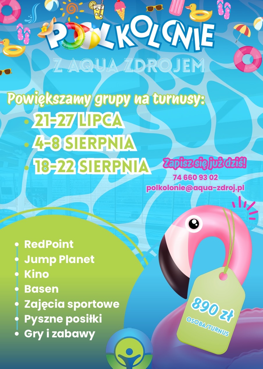 Półkolonie w Aqua-Zdrój
