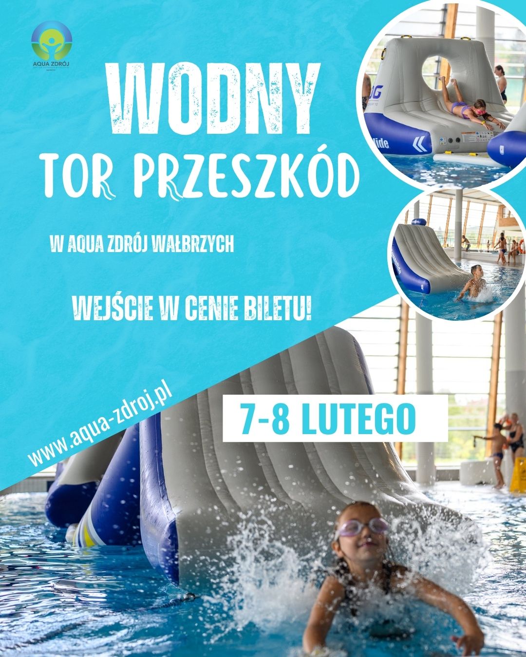 Wodny Tor Przeszkód w Aqua Zdrój Wałbrzych 7–8 lutego